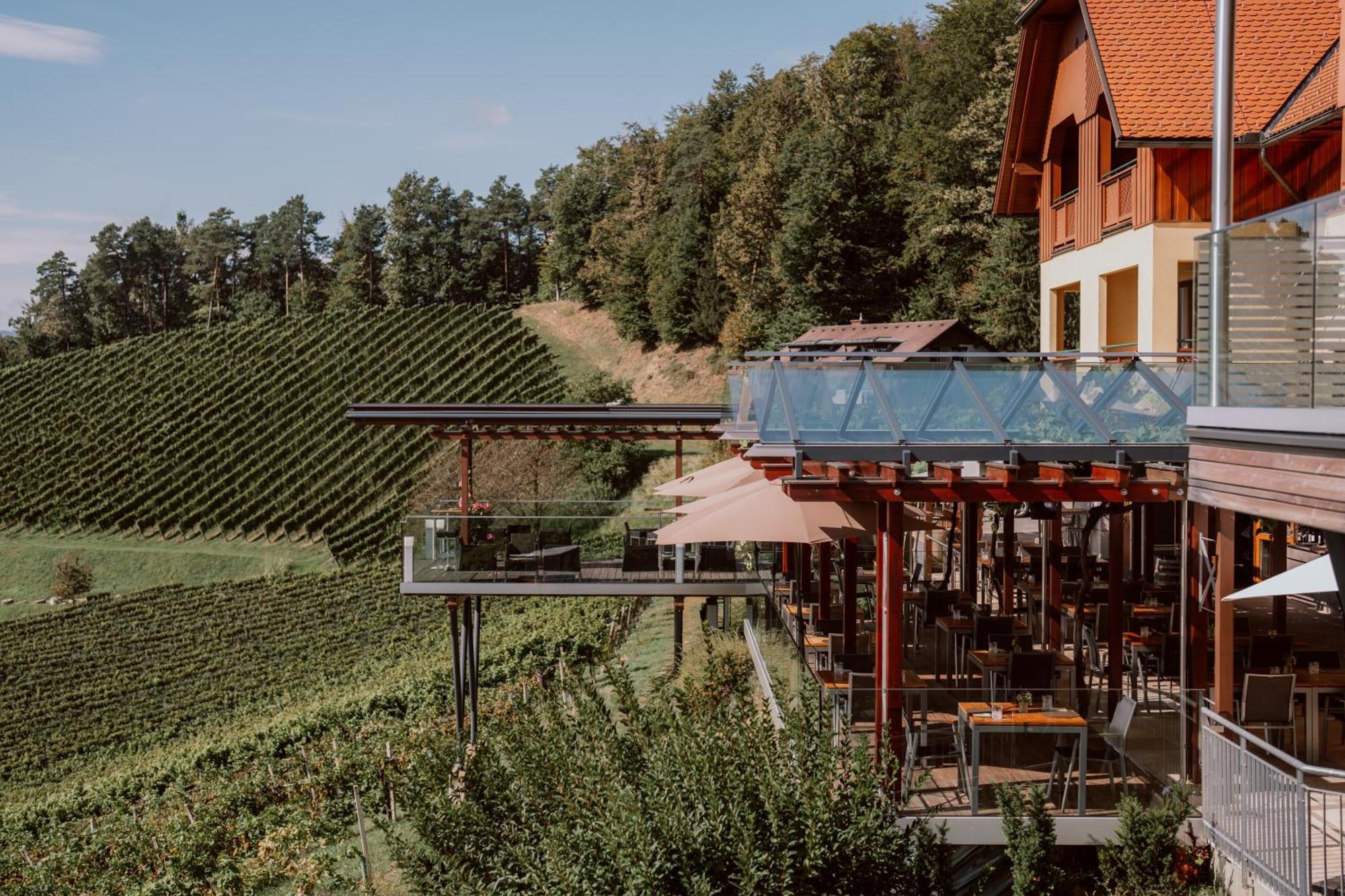 Mahorko Wein Wellness Wasserbueffel Glanz an der Weinstraße Exteriör bild